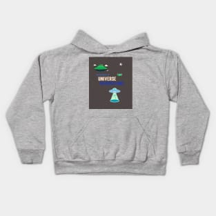 UFOS Encounters Kids Hoodie